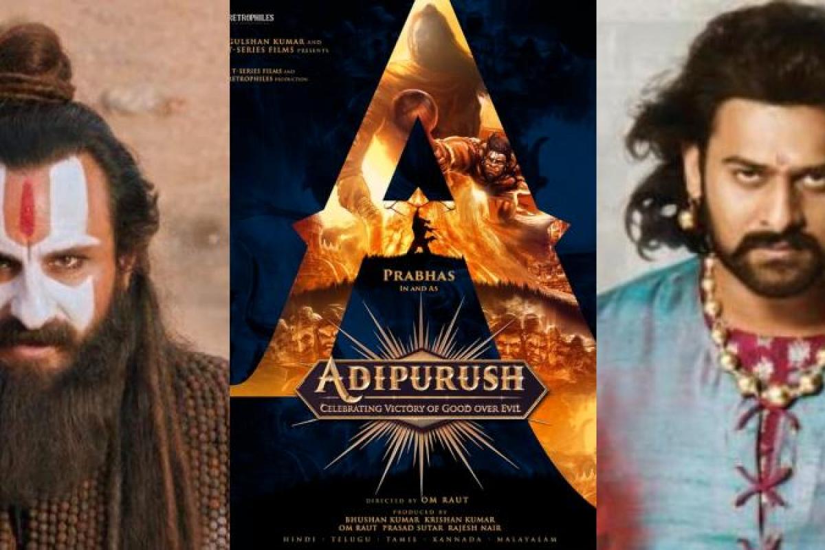 Prabhas and Saif Ali Khan's film 'Adipurush' set in an open ground in Goregaon, Mumbai caught fire. Please tell that today was the first day of