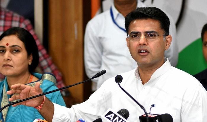 Acharya Pramod Krishnam, while expressing a strong objection to Sachin Pilot being asked to get off the stage, tweeted that when the farmer leader is asked to get off the stage in the farmers' panchayat