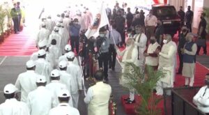The Prime Minister, Shri Narendra Modi flagged off the 'Padayatra' (Freedom March) from the Sabarmati Ashram in Ahmedabad and inaugurated the preview activities of the 'Independence of Amrit Festival' India @ 75. He also launched various other cultural and digital initiatives for India @ 75 celebrations.