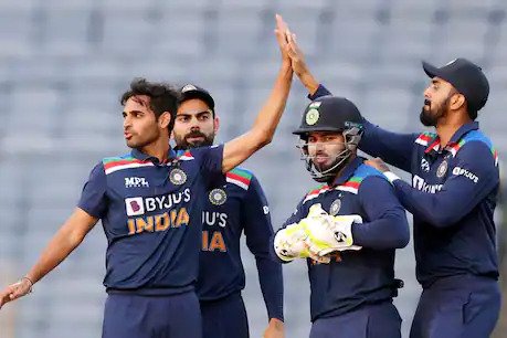 In the decisive ODI match against England, Team India registered a series win and named themselves.