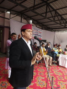 Mahabhoj Year 2021 Campaign, To recognize and market the traditional food of Uttarakhand, the Himalayan eco-studded Agro Institute Jadi is celebrating the year 2021 as a Garh Bhoj, which was launched today by former President of Vidhan Sabha Shri Premchand Agrawal, former Higher Education Minister Dr. Dhan Singh Rawat. , Director General of Police Shri Ashok Kumar, organized the program organized at the Girls Inter College at Rajpur Road.