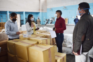 A large consignment of 7.25 lakh ivermectin tablets has arrived in the district to prevent corona virus infection. Apart from this, Pulse Oximeter, Thermometer, Sanitizer, Face Sealed, N-95 Mask, PPE Kit, Kovid Antigen Kit and other items have also arrived from the district.