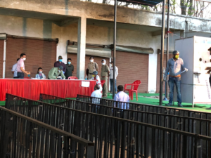 Minister in charge of Kovid treatment arrangements of Dehradun district and Minister of Military Welfare, Industrial Development, MSME and Khadi and Village Industries Ganesh Joshi on Tuesday evening inspected the marginal check post of Dehradun district in Asharodi and inquired about the arrangements made for people coming from outside.