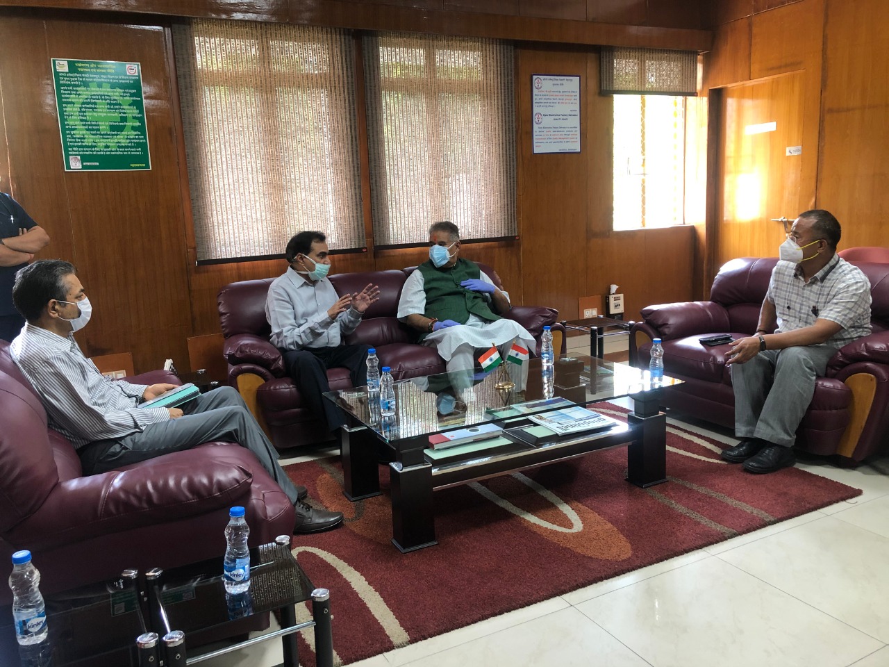 On Wednesday, the Minister in charge of covid arrangements of Dehradun district and the state's military welfare, industrial development,