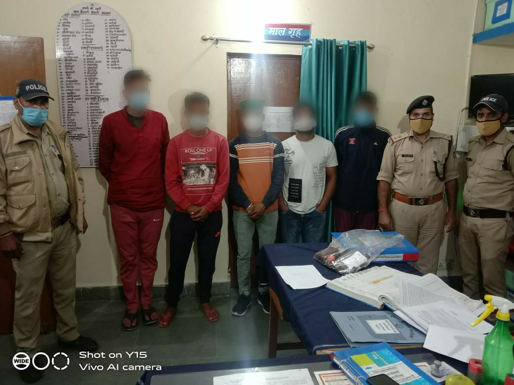 In the Tehri Garhwal district, the police station has carried out a major action under the direction of Mrs. Trupti Bhatt,