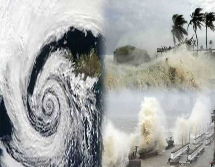 The cyclonic storm Yas has started showing its horrific form, in view of which the preparations have been speeded up in the areas