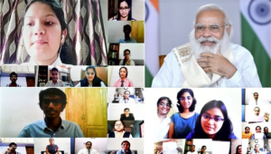 In a surprise move, Prime Minister Shri Narendra Modi joined the ongoing interaction of CBSE Class 12th students. The interaction was organized by the Ministry of Education and was attended by the parents of the students.