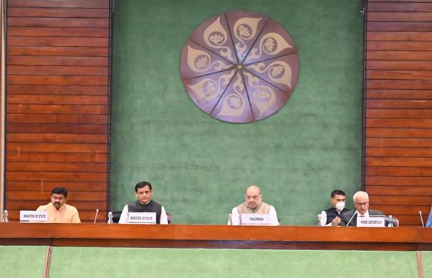 The Union Minister for Home and Cooperation, Shri Amit Shah, chaired the meeting of the Consultative Committee of the Ministry