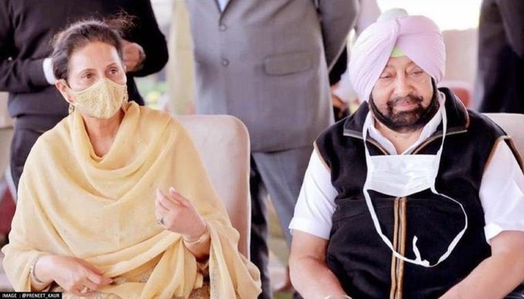 Congress today sent a show cause notice to Preneet Kaur, wife of former Punjab Chief Minister Captain Amarinder Singh and party MP