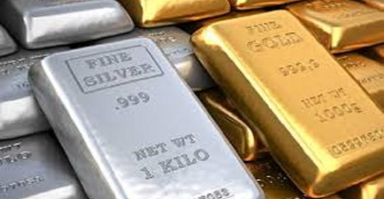 On the Multi Commodity Exchange, today the prices of gold and silver have been seen rising. Gold December futures were seen trading