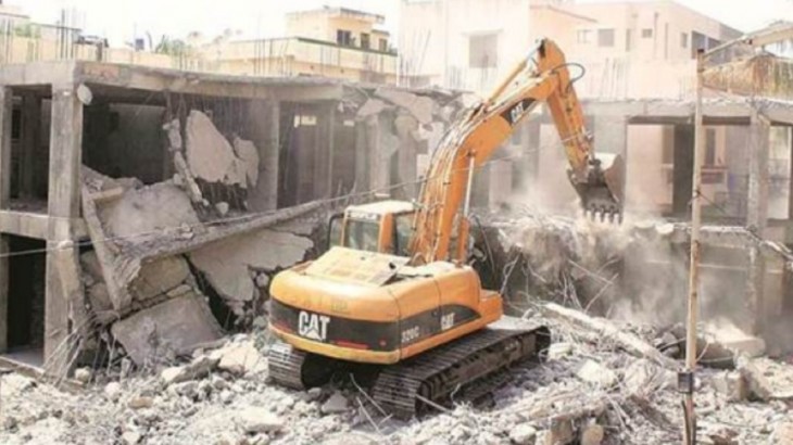 Major action has been taken against the land mafia in Jabalpur and Dhar in Madhya Pradesh. In Jabalpur, construction works