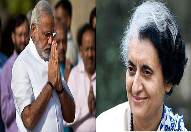PM Modi paid tribute to former Prime Minister Indira Gandhi on her birth anniversary