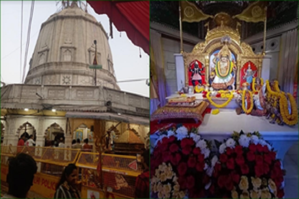 चैत्र नवरात्रि के तीसरे दिन मंदिरों में मां चंद्रघंटा की पूजा अर्चना, भक्तों की लगी भीड़