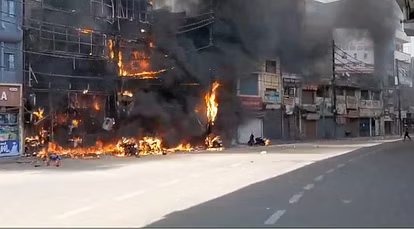 बिहार अपडेट: राजधानी में रेलवे स्टेशन के पास होटल में लगी आग, काबू पाने की कोशिश जारी