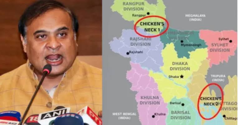 बांग्लादेश के दो "चिकन नेक" हैं, जो भारत से ज्यादा संवेदनशील हैं: हिमंत बिस्वा सरमा की कड़ी चेतावनी